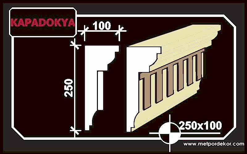 Kapadokya Desenli Kat Silmesi